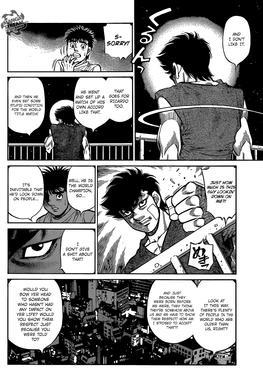 Hajime no Ippo Chapter 1278 page 16 - Chapter 1278: A Dissatisfied Homecoming