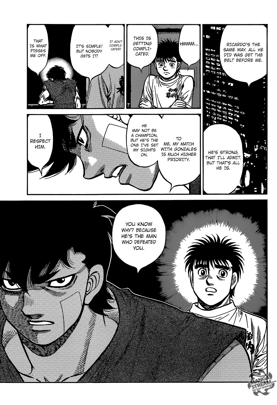 Hajime no Ippo Chapter 1278 page 17 - Chapter 1278: A Dissatisfied Homecoming