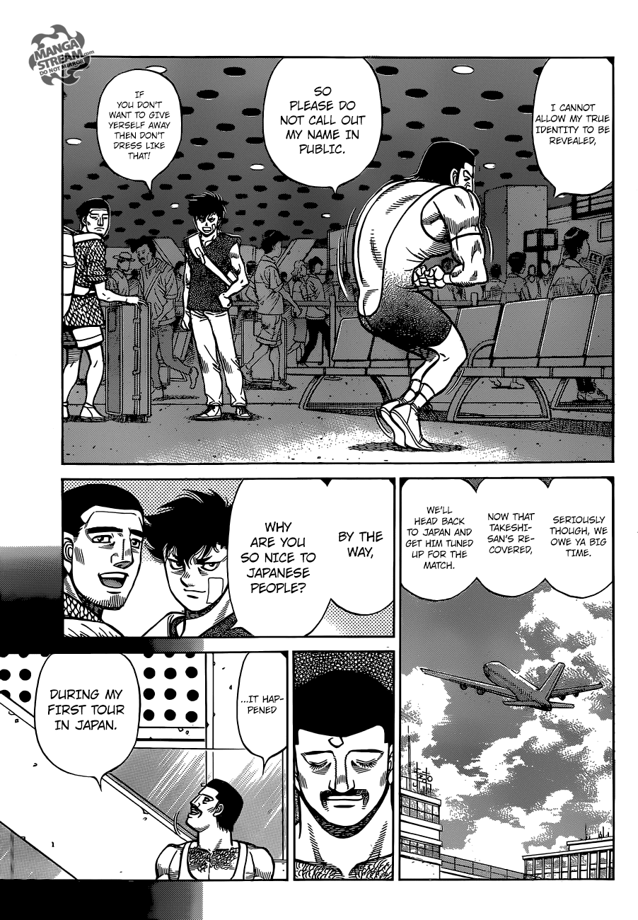 Hajime no Ippo Chapter 1278 page 4 - Chapter 1278: A Dissatisfied Homecoming