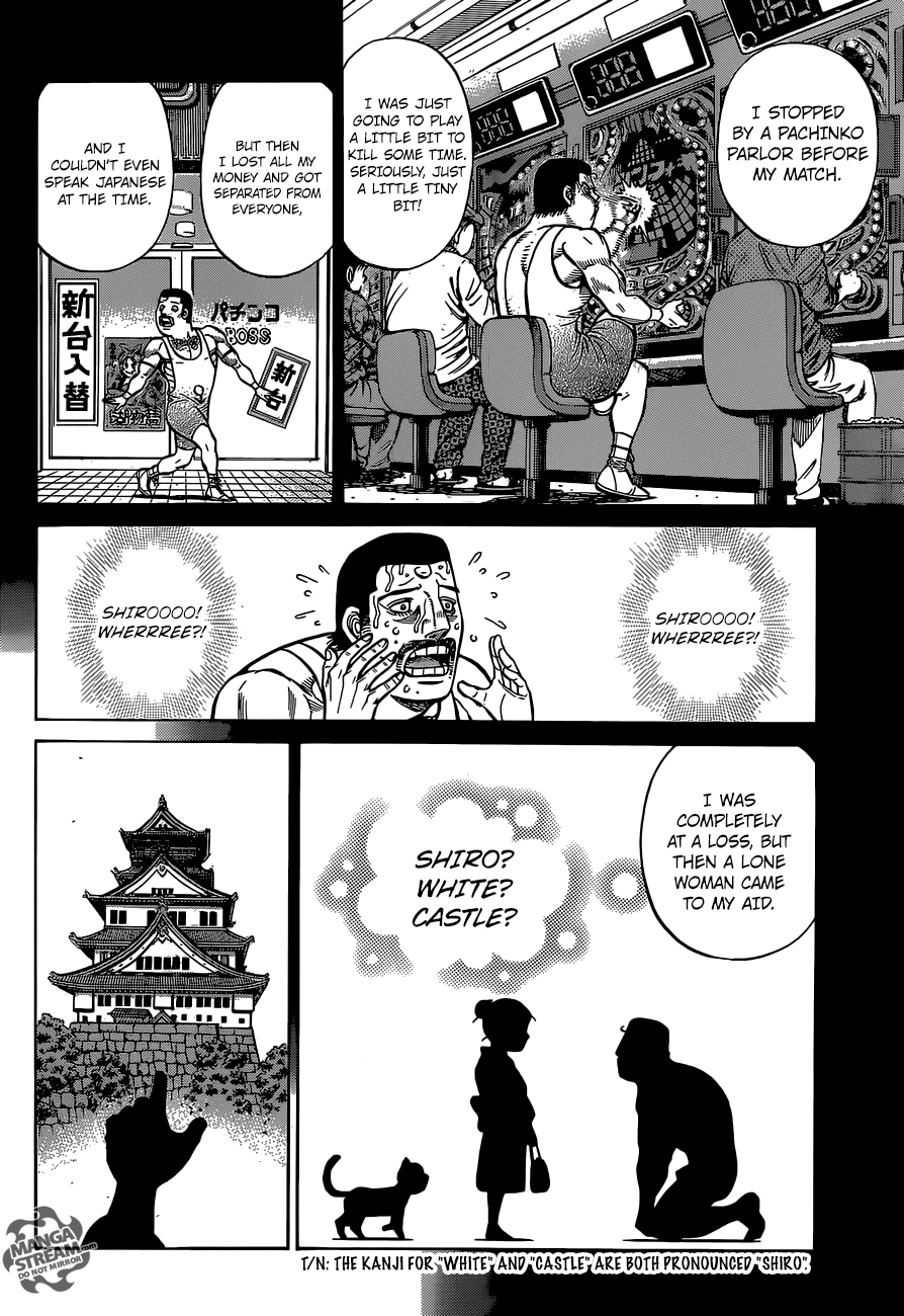 Hajime no Ippo Chapter 1278 page 5 - Chapter 1278: A Dissatisfied Homecoming