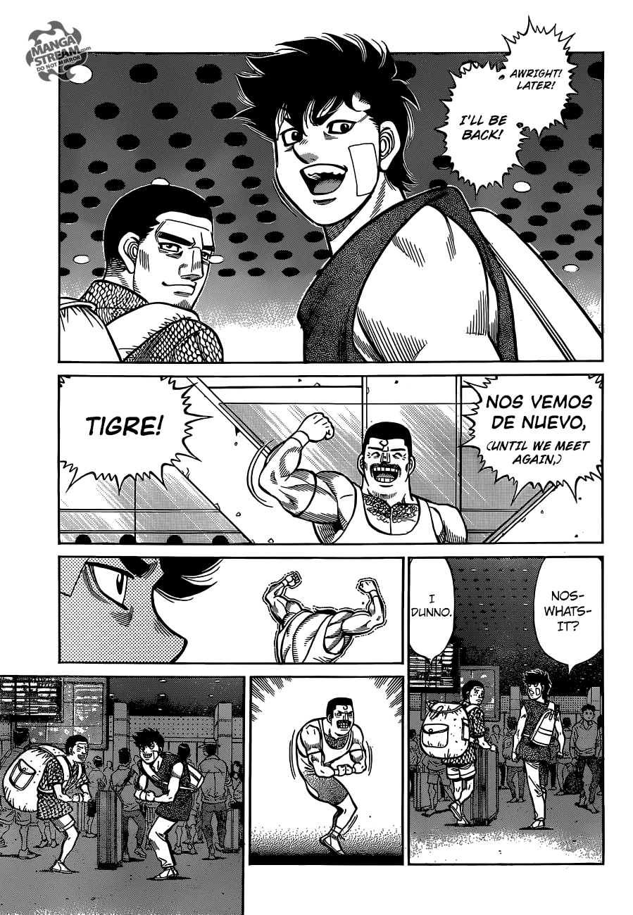Hajime no Ippo Chapter 1278 page 8 - Chapter 1278: A Dissatisfied Homecoming