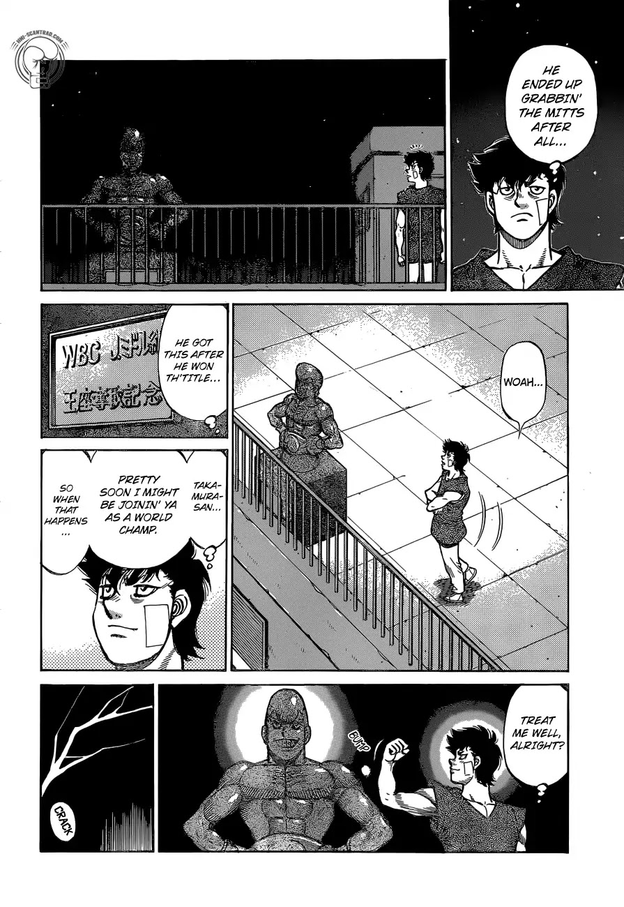 Hajime no Ippo Chapter 1279 page 10 - Chapter 1279: A Spar on the Roof