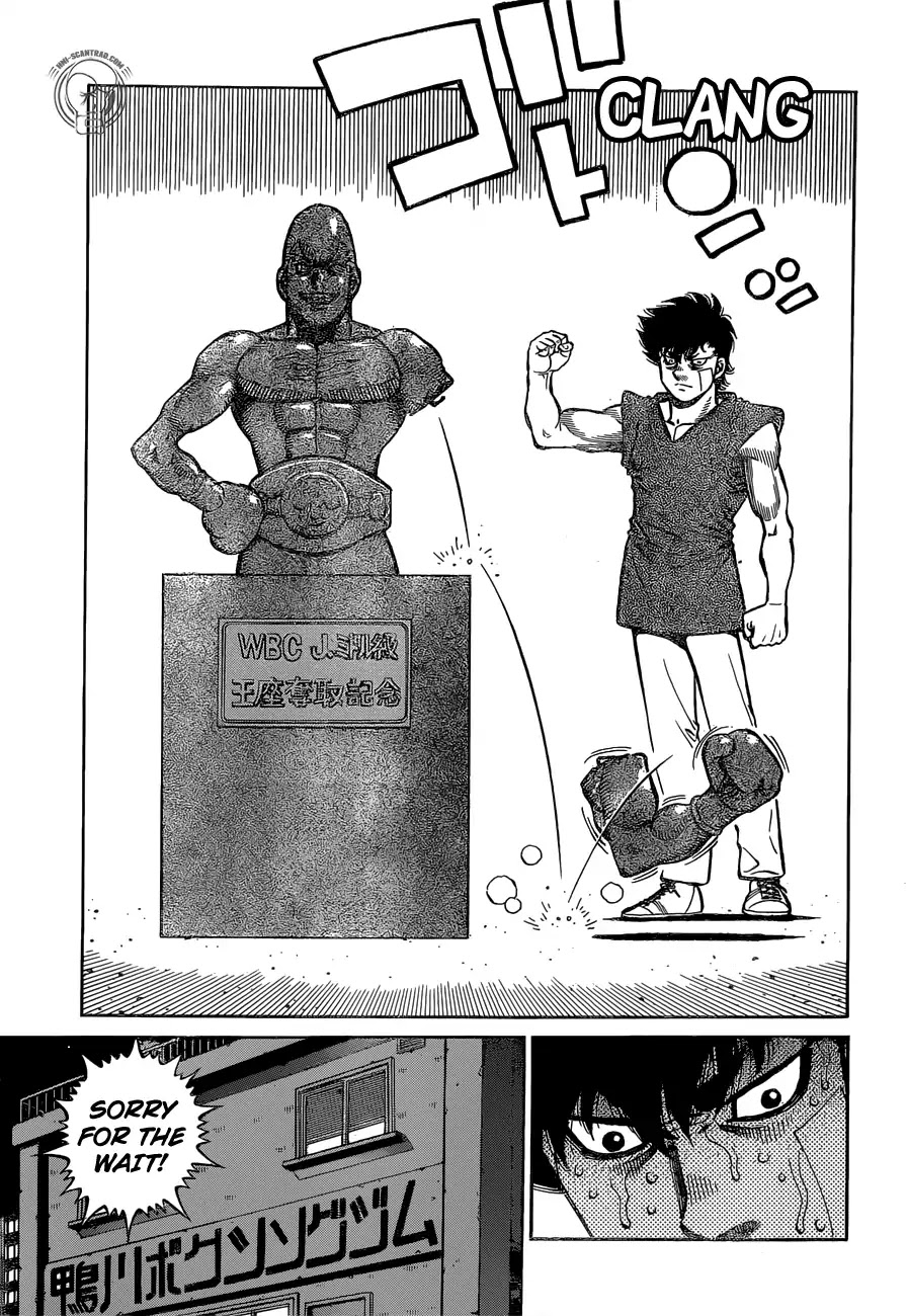 Hajime no Ippo Chapter 1279 page 11 - Chapter 1279: A Spar on the Roof