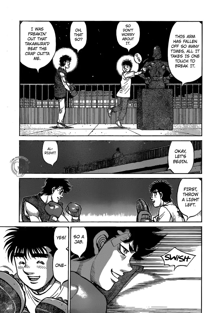 Hajime no Ippo Chapter 1279 page 13 - Chapter 1279: A Spar on the Roof