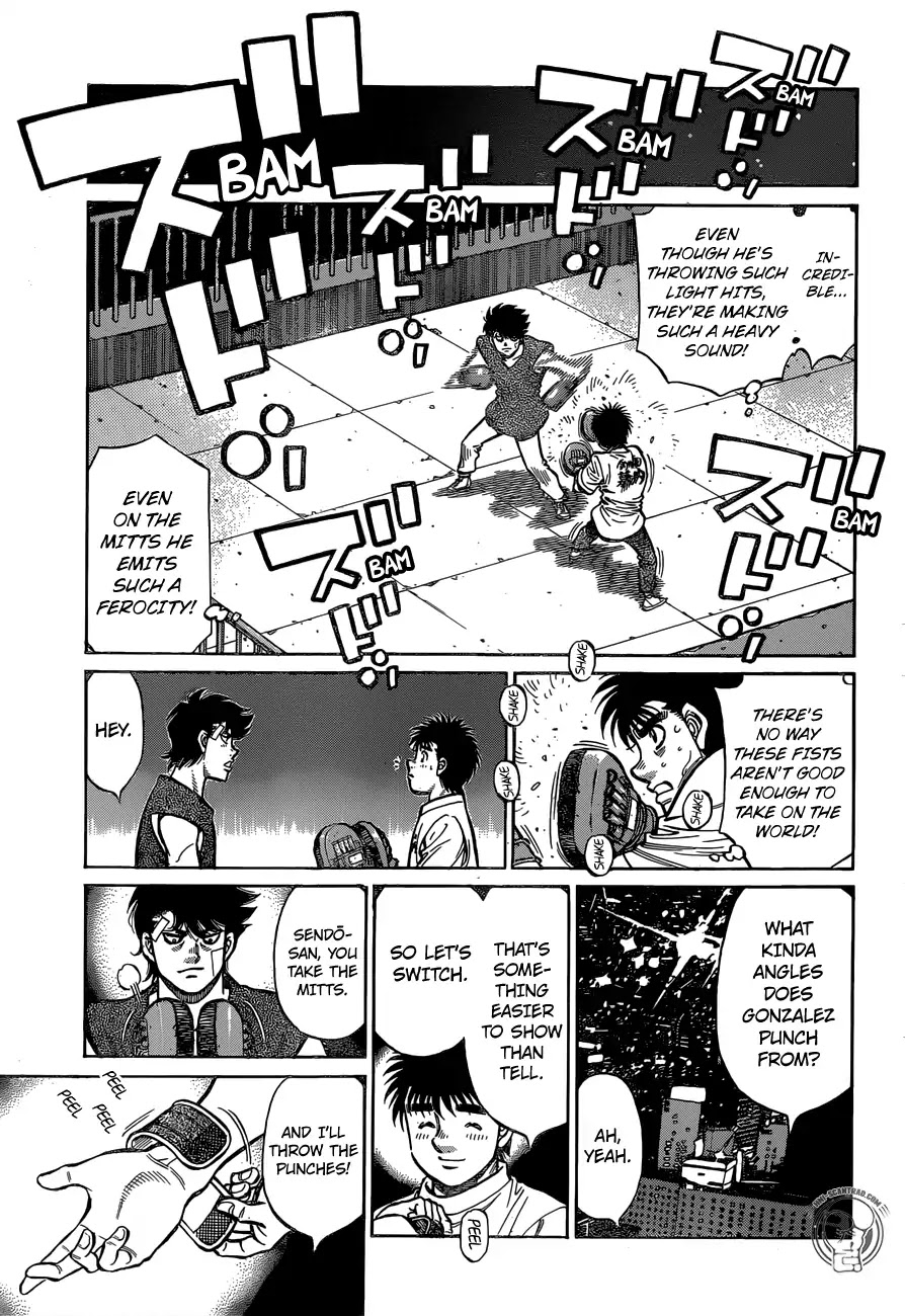 Hajime no Ippo Chapter 1279 page 15 - Chapter 1279: A Spar on the Roof
