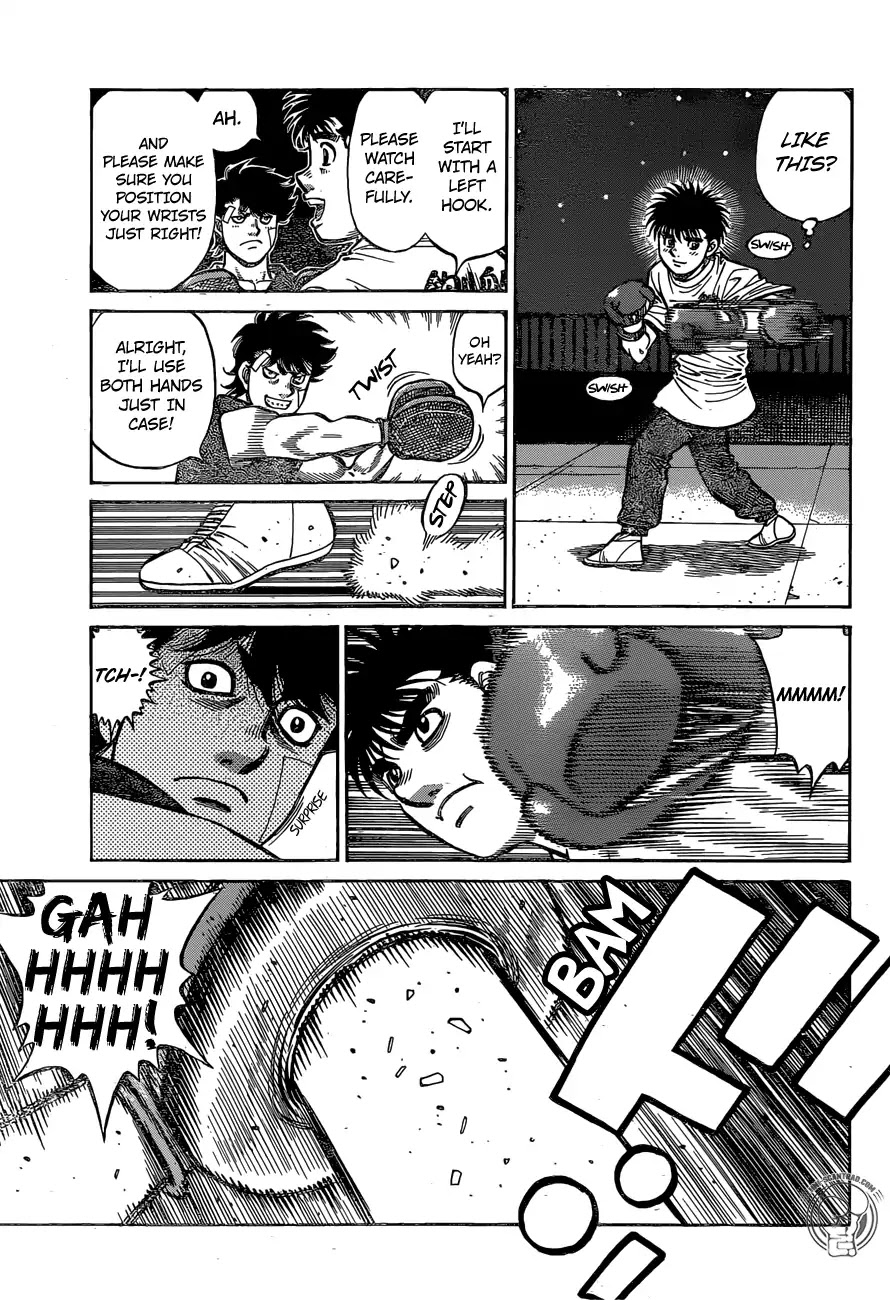 Hajime no Ippo Chapter 1279 page 17 - Chapter 1279: A Spar on the Roof