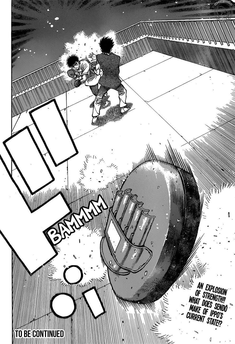 Hajime no Ippo Chapter 1279 page 18 - Chapter 1279: A Spar on the Roof