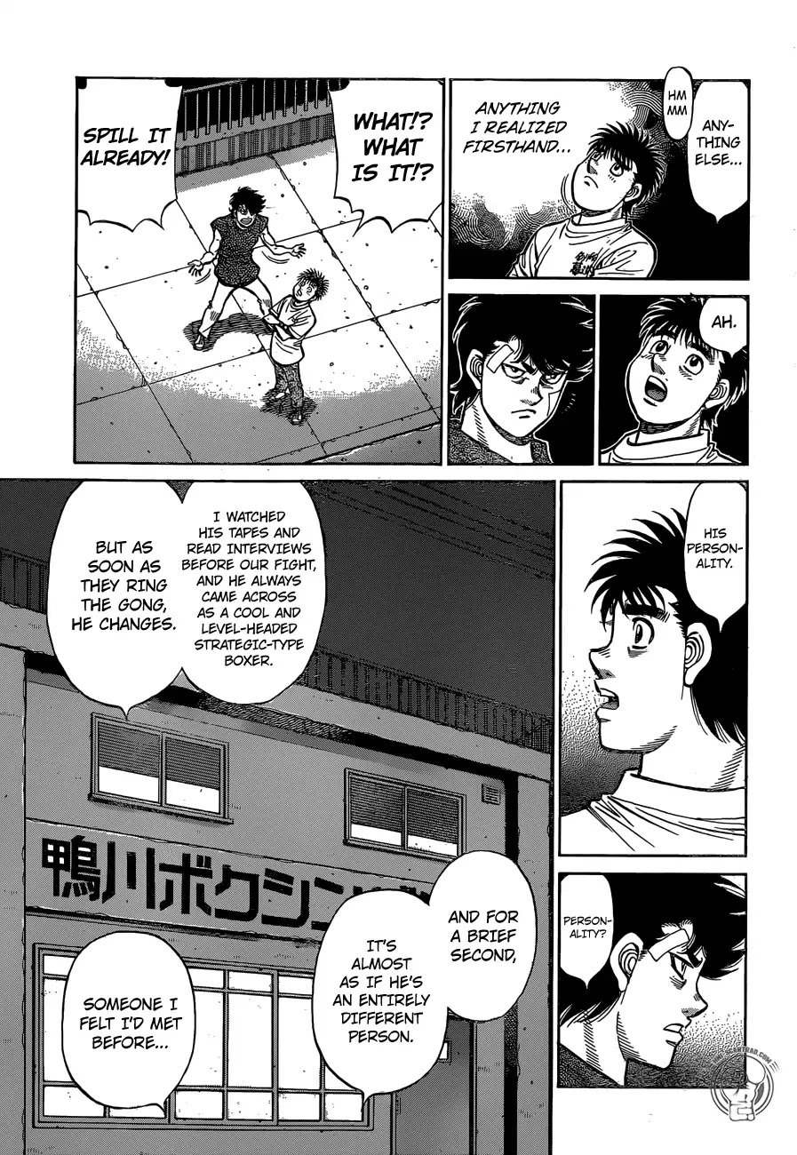 Hajime no Ippo Chapter 1279 page 5 - Chapter 1279: A Spar on the Roof