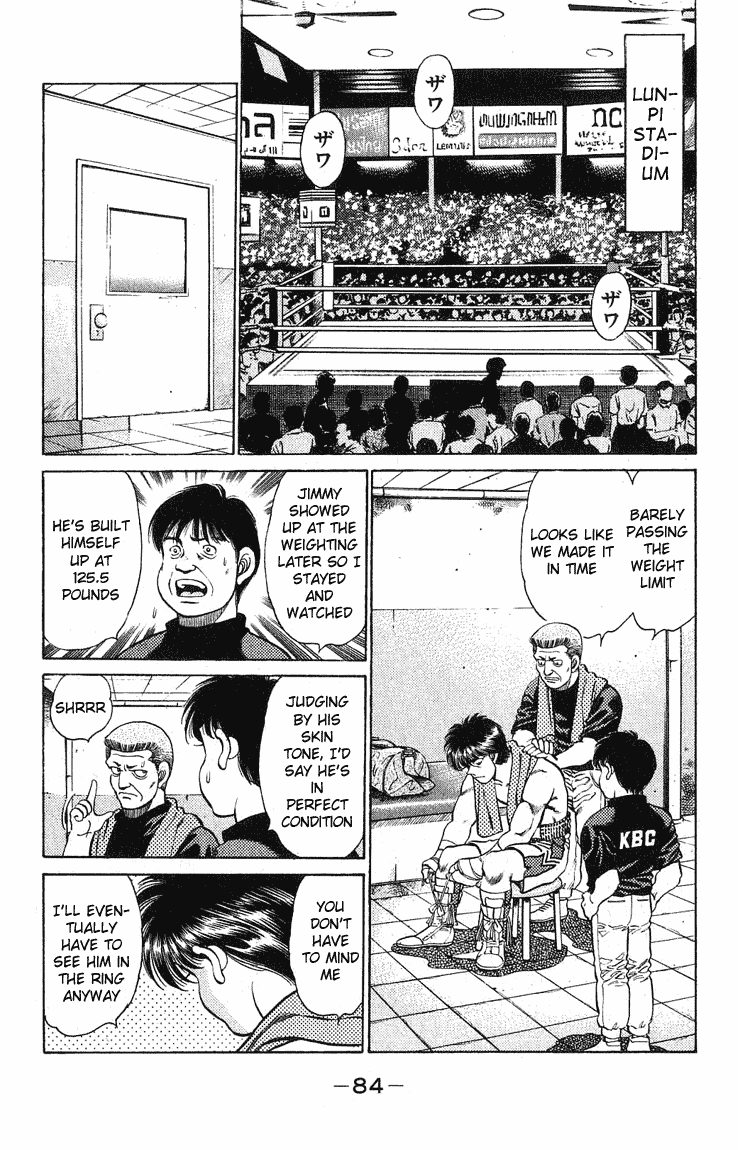 Hajime no Ippo Chapter 128.2 page 2 - Chapter 128 v2 : Odds 30 to 1