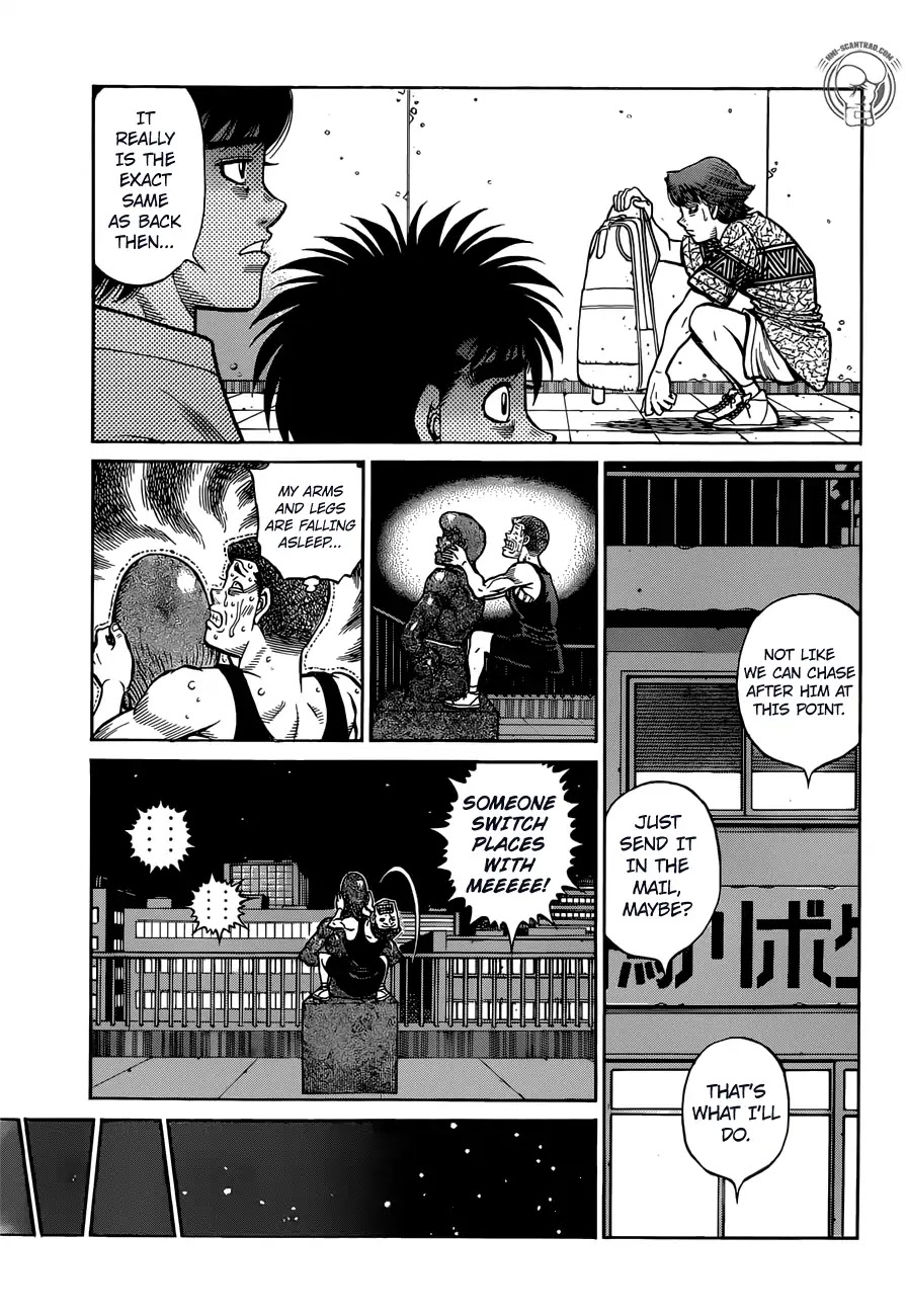 Hajime no Ippo Chapter 1280 page 10 - Chapter 1280: The Takamura Statue Saw That...