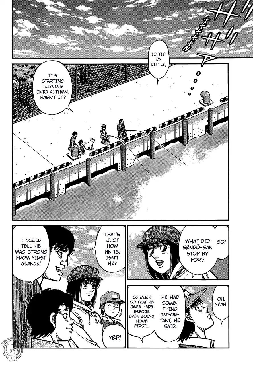 Hajime no Ippo Chapter 1280 page 11 - Chapter 1280: The Takamura Statue Saw That...