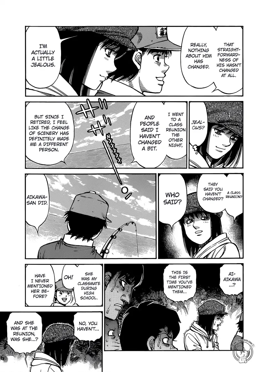 Hajime no Ippo Chapter 1280 page 12 - Chapter 1280: The Takamura Statue Saw That...