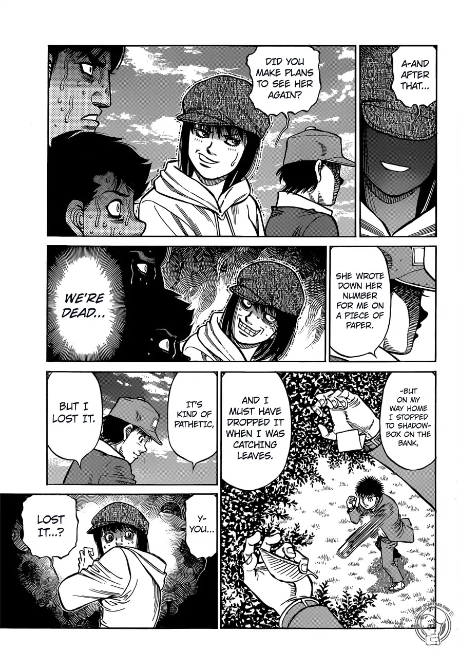 Hajime no Ippo Chapter 1280 page 14 - Chapter 1280: The Takamura Statue Saw That...