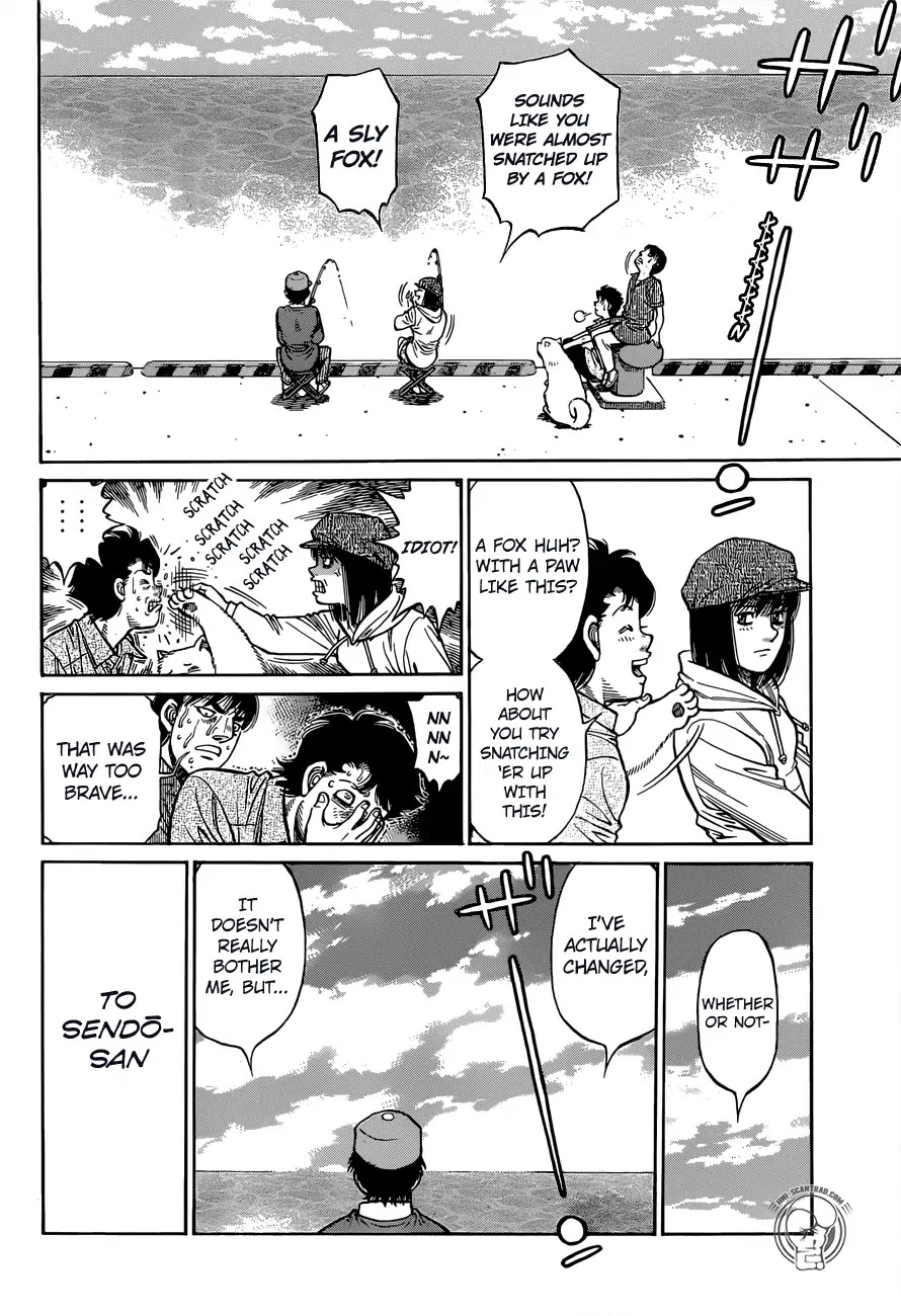Hajime no Ippo Chapter 1280 page 15 - Chapter 1280: The Takamura Statue Saw That...