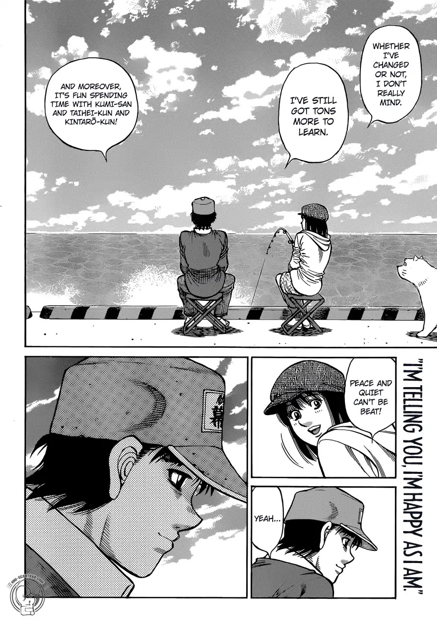 Hajime no Ippo Chapter 1280 page 17 - Chapter 1280: The Takamura Statue Saw That...