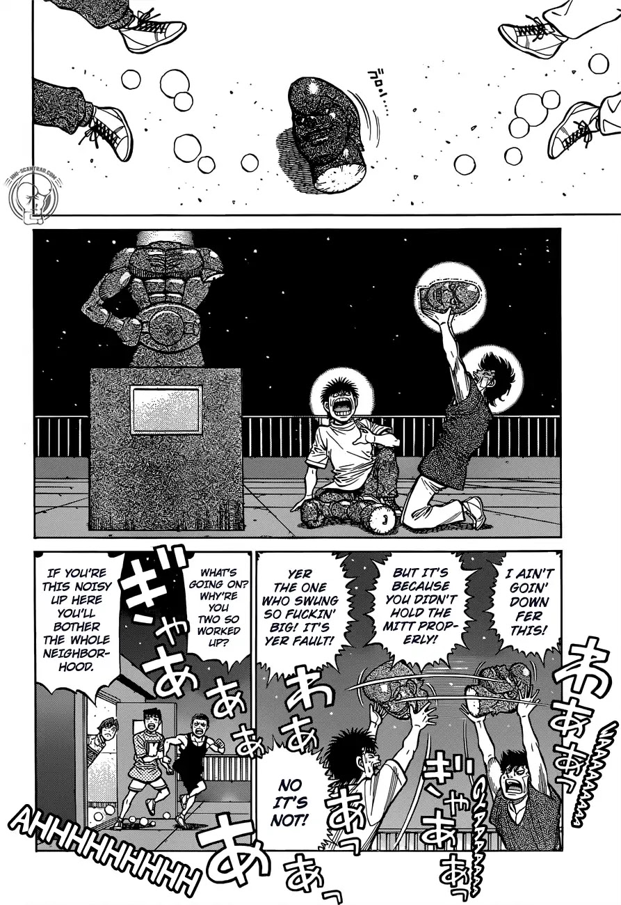 Hajime no Ippo Chapter 1280 page 3 - Chapter 1280: The Takamura Statue Saw That...