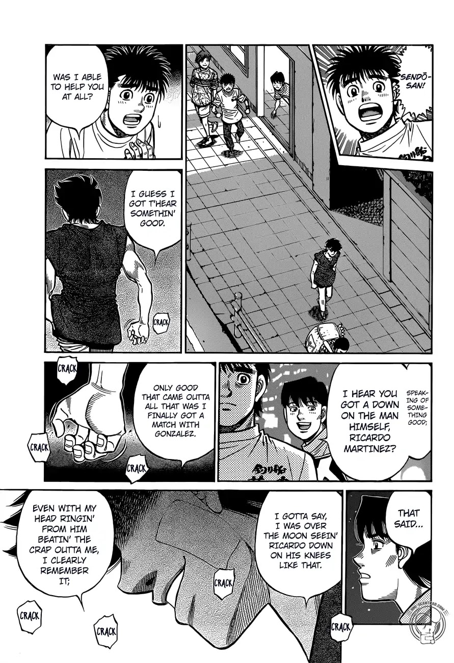 Hajime no Ippo Chapter 1280 page 6 - Chapter 1280: The Takamura Statue Saw That...