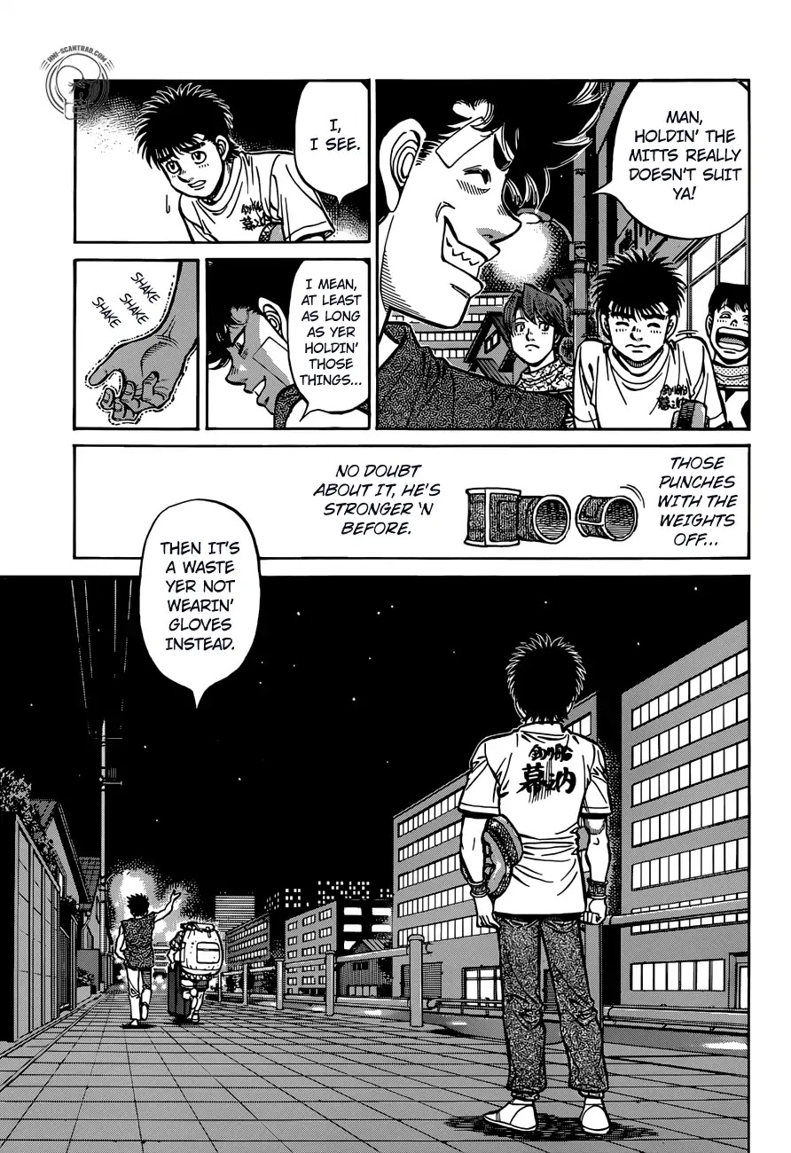 Hajime no Ippo Chapter 1280 page 8 - Chapter 1280: The Takamura Statue Saw That...