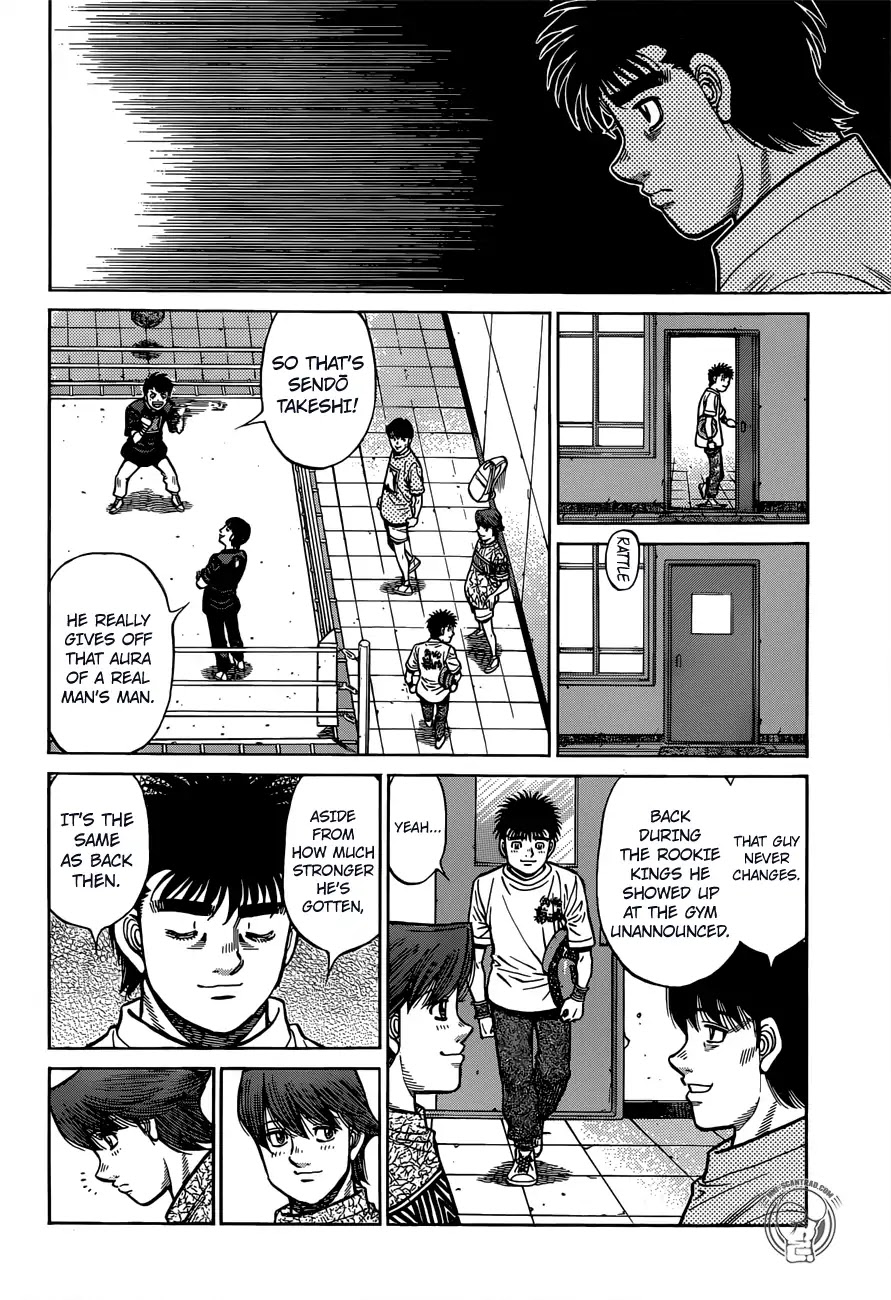 Hajime no Ippo Chapter 1280 page 9 - Chapter 1280: The Takamura Statue Saw That...