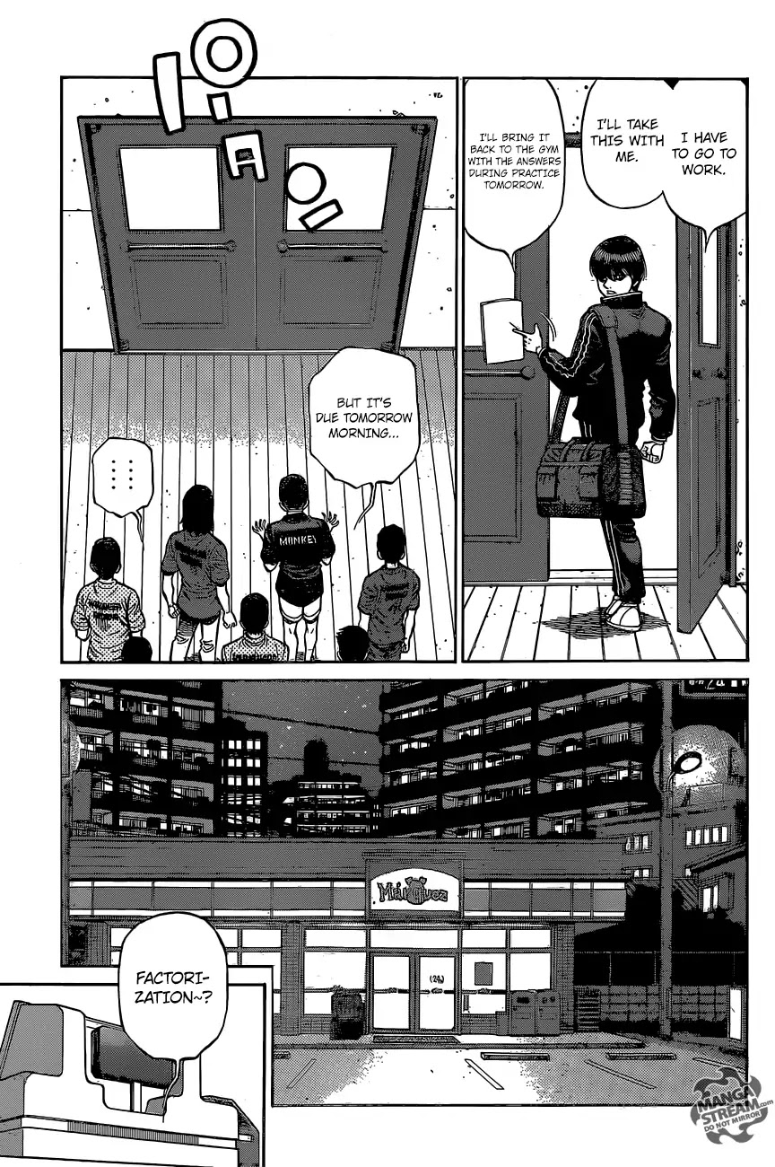 Hajime no Ippo Chapter 1281 page 10 - Chapter 1281: Factor