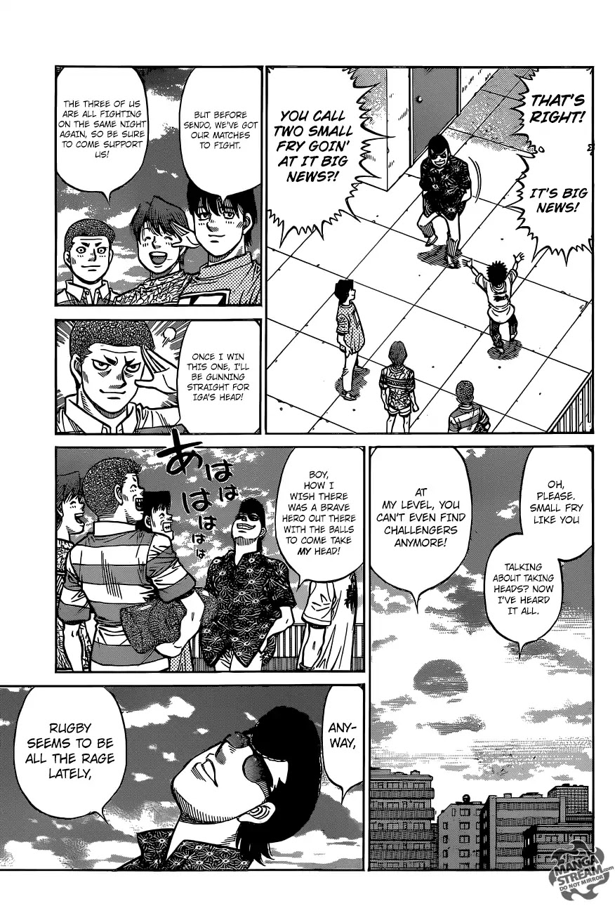 Hajime no Ippo Chapter 1281 page 18 - Chapter 1281: Factor