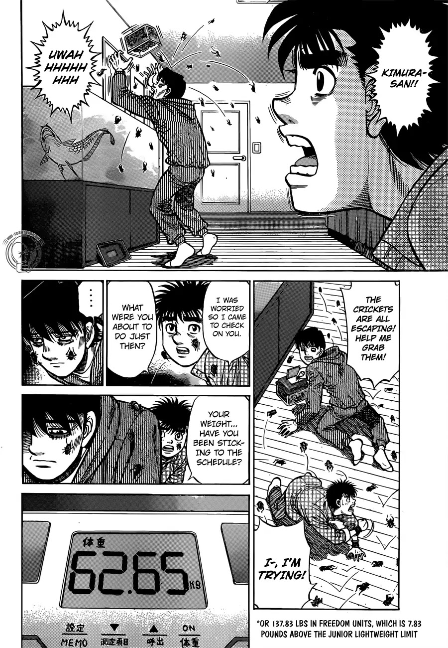 Hajime no Ippo Chapter 1282 page 7 - Chapter 1282: Kimura's Problem