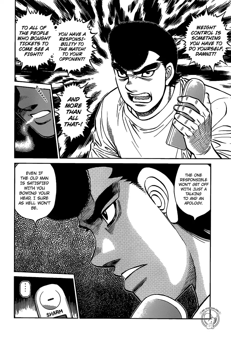 Hajime no Ippo Chapter 1283 page 10 - Chapter 1283: One More Kilogram