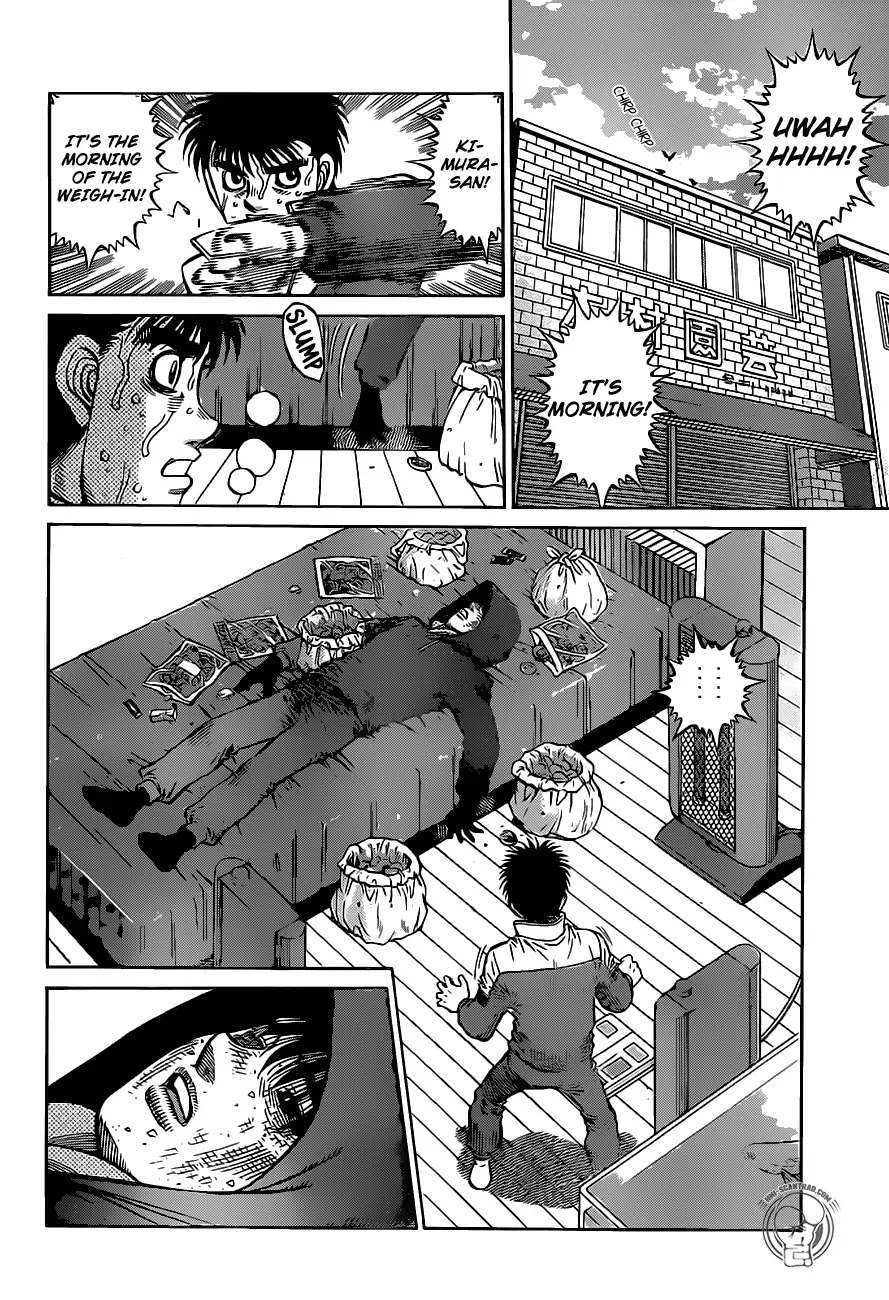 Hajime no Ippo Chapter 1283 page 14 - Chapter 1283: One More Kilogram