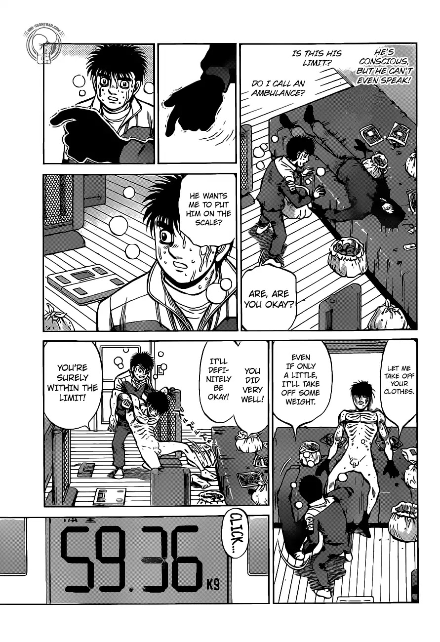 Hajime no Ippo Chapter 1283 page 15 - Chapter 1283: One More Kilogram