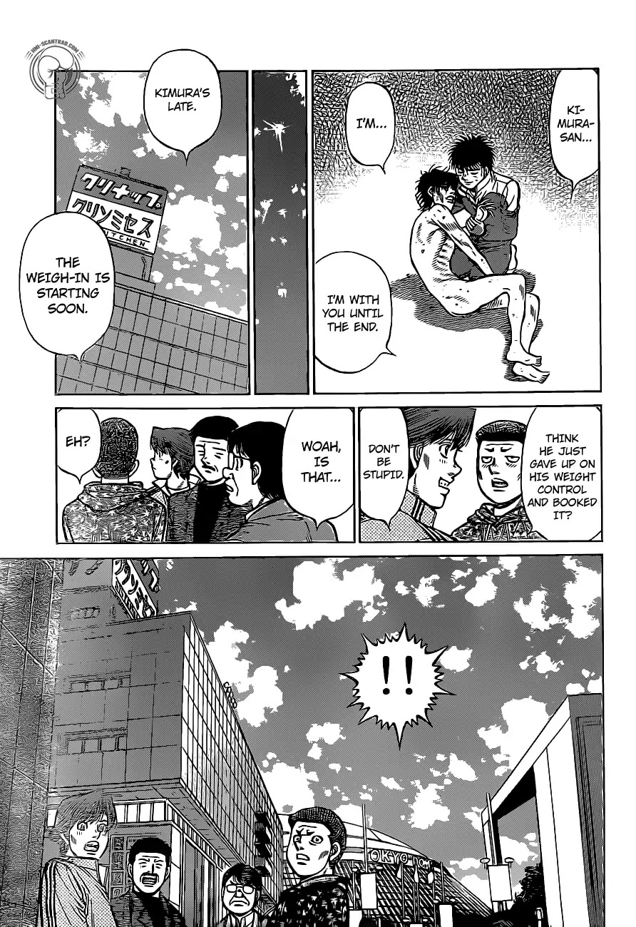 Hajime no Ippo Chapter 1283 page 17 - Chapter 1283: One More Kilogram