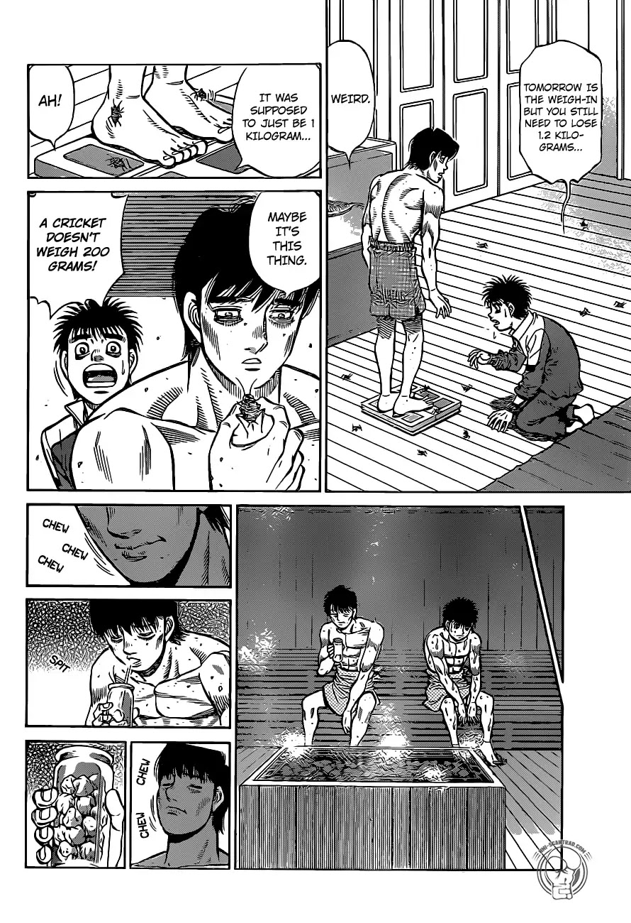Hajime no Ippo Chapter 1283 page 4 - Chapter 1283: One More Kilogram