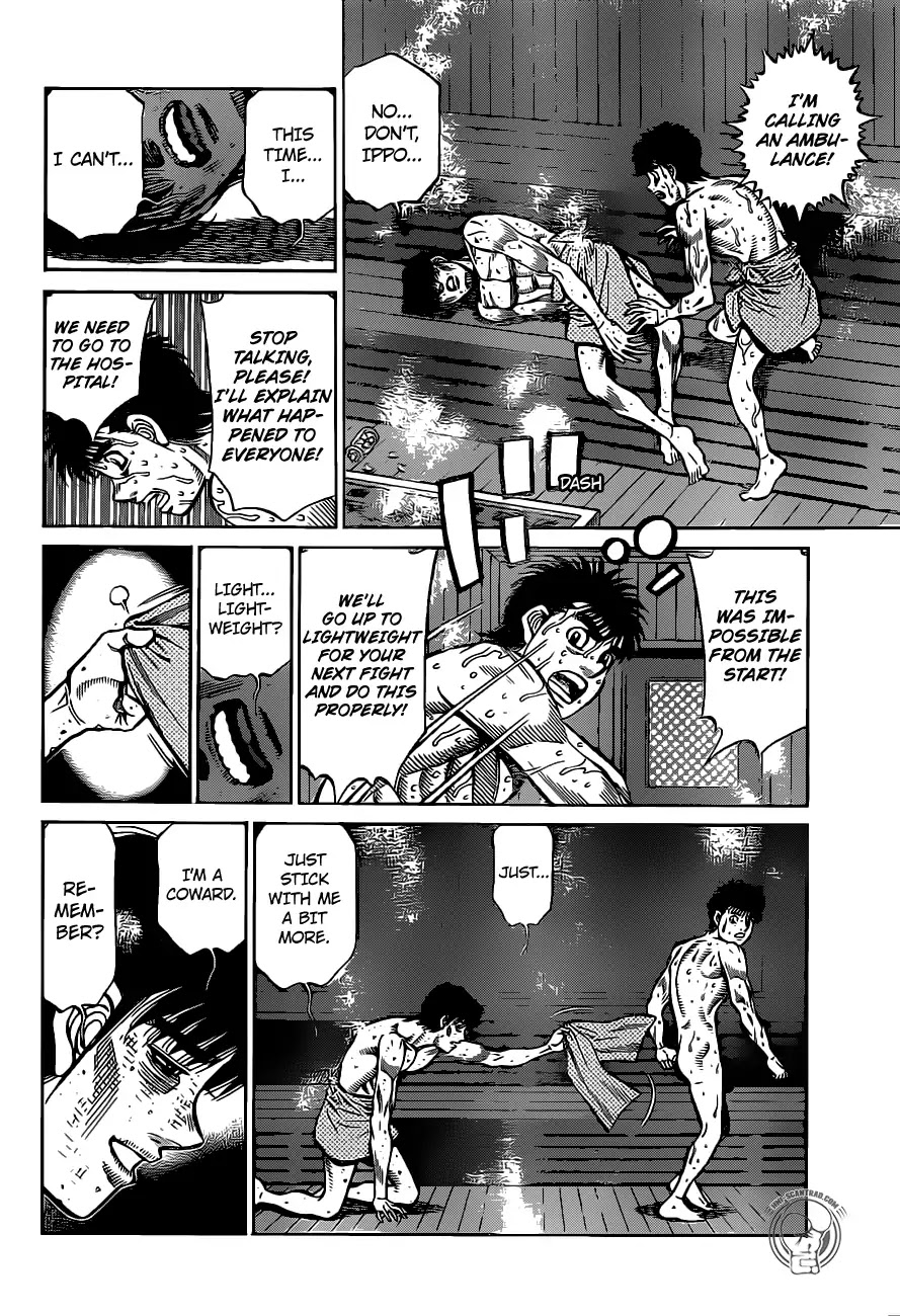 Hajime no Ippo Chapter 1283 page 6 - Chapter 1283: One More Kilogram