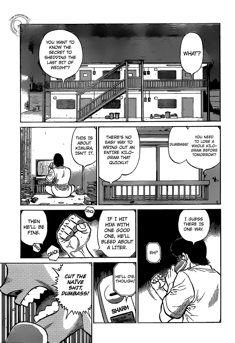 Hajime no Ippo Chapter 1283 page 9 - Chapter 1283: One More Kilogram