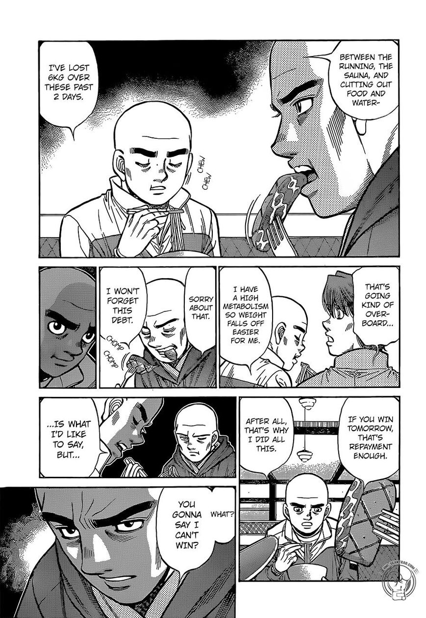 Hajime no Ippo Chapter 1284 page 17 - Chapter 1284