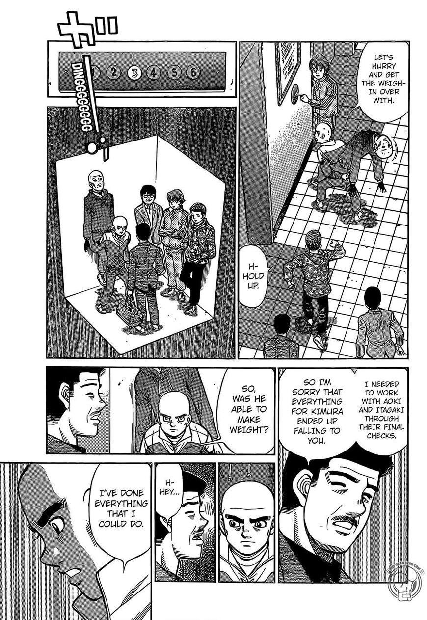 Hajime no Ippo Chapter 1284 page 5 - Chapter 1284