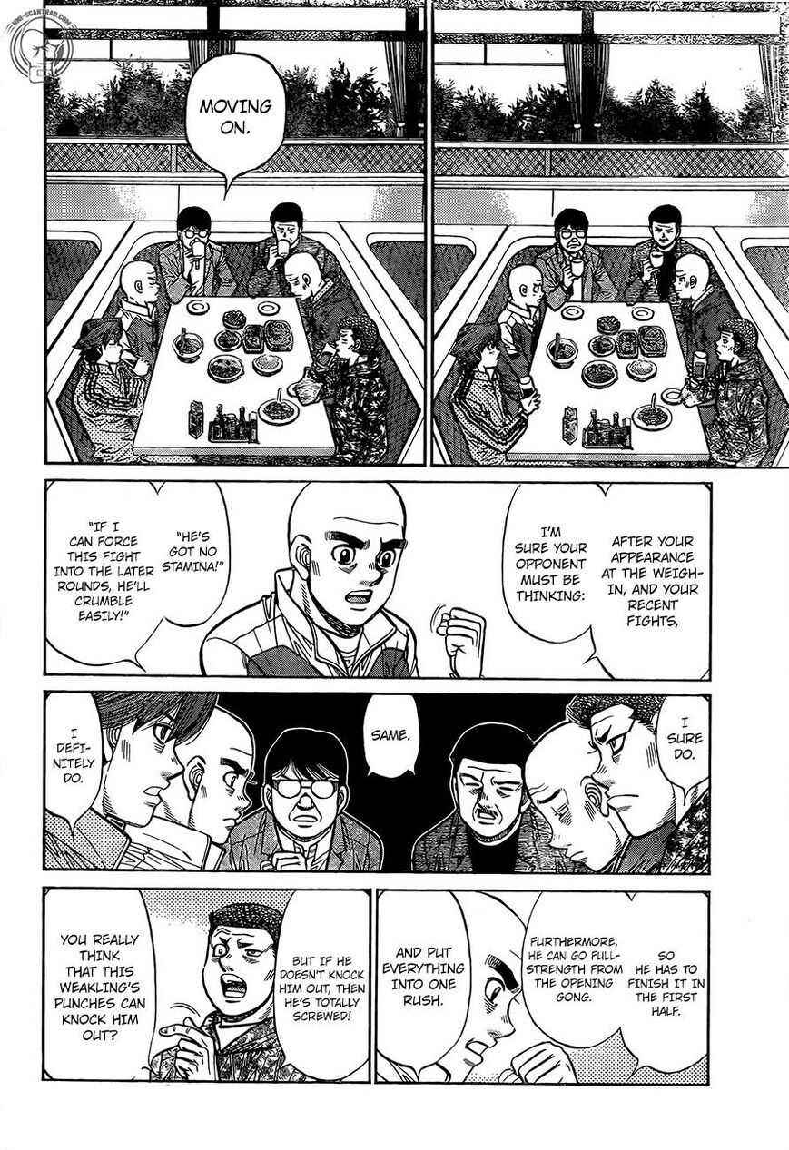 Hajime no Ippo Chapter 1285 page 4 - Chapter 1285