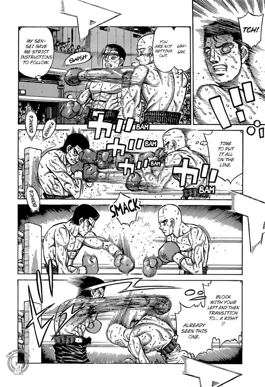 Hajime no Ippo Chapter 1286 page 16 - Chapter 1286