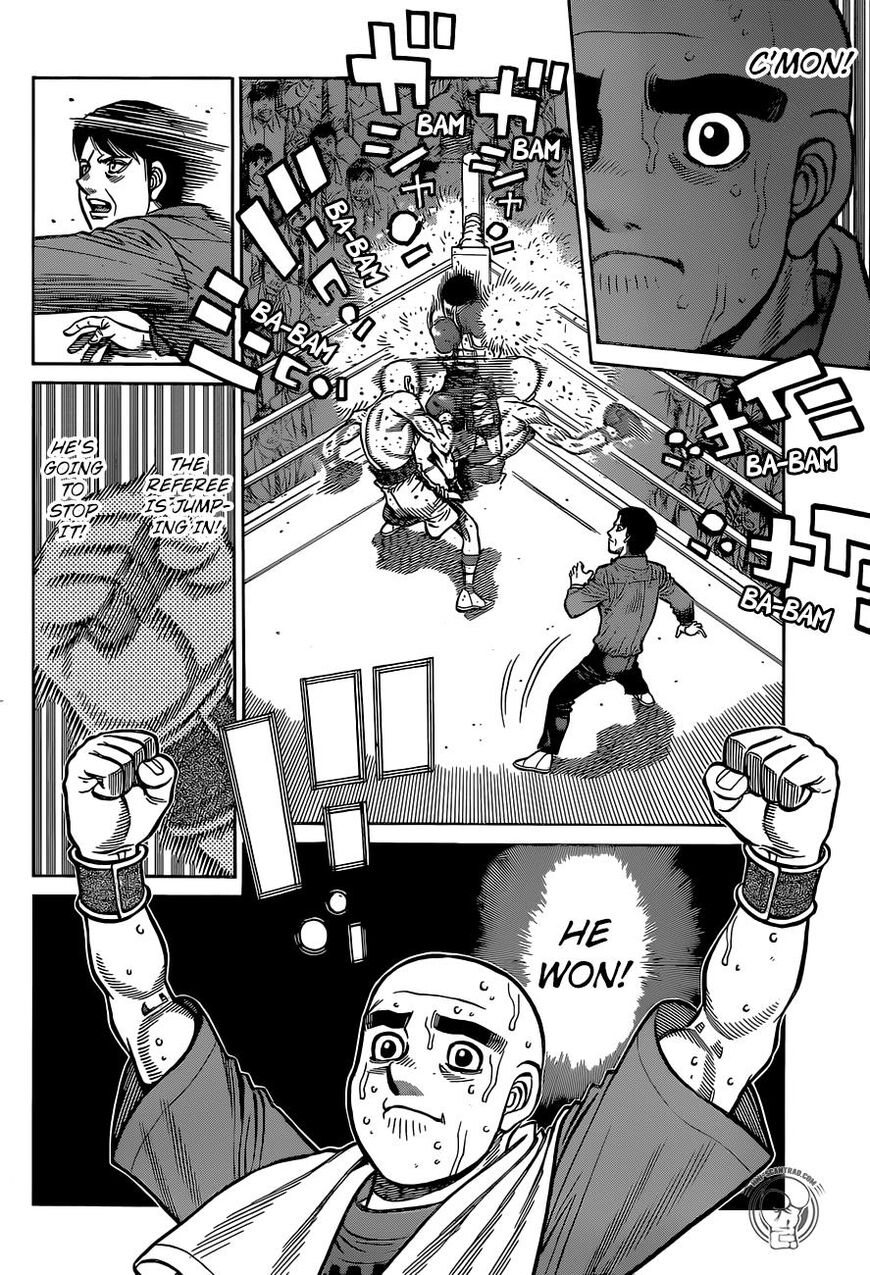 Hajime no Ippo Chapter 1287 page 14 - Chapter 1287