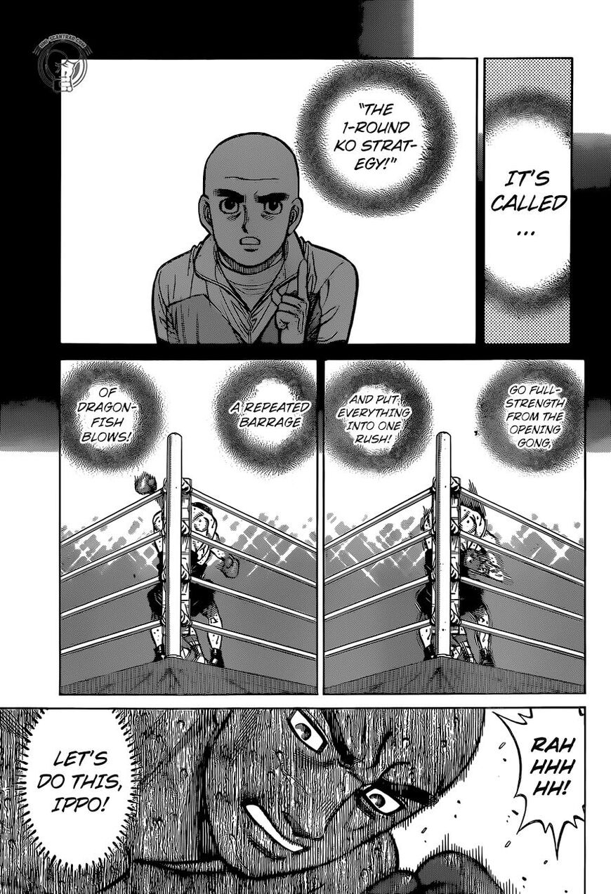 Hajime no Ippo Chapter 1287 page 3 - Chapter 1287