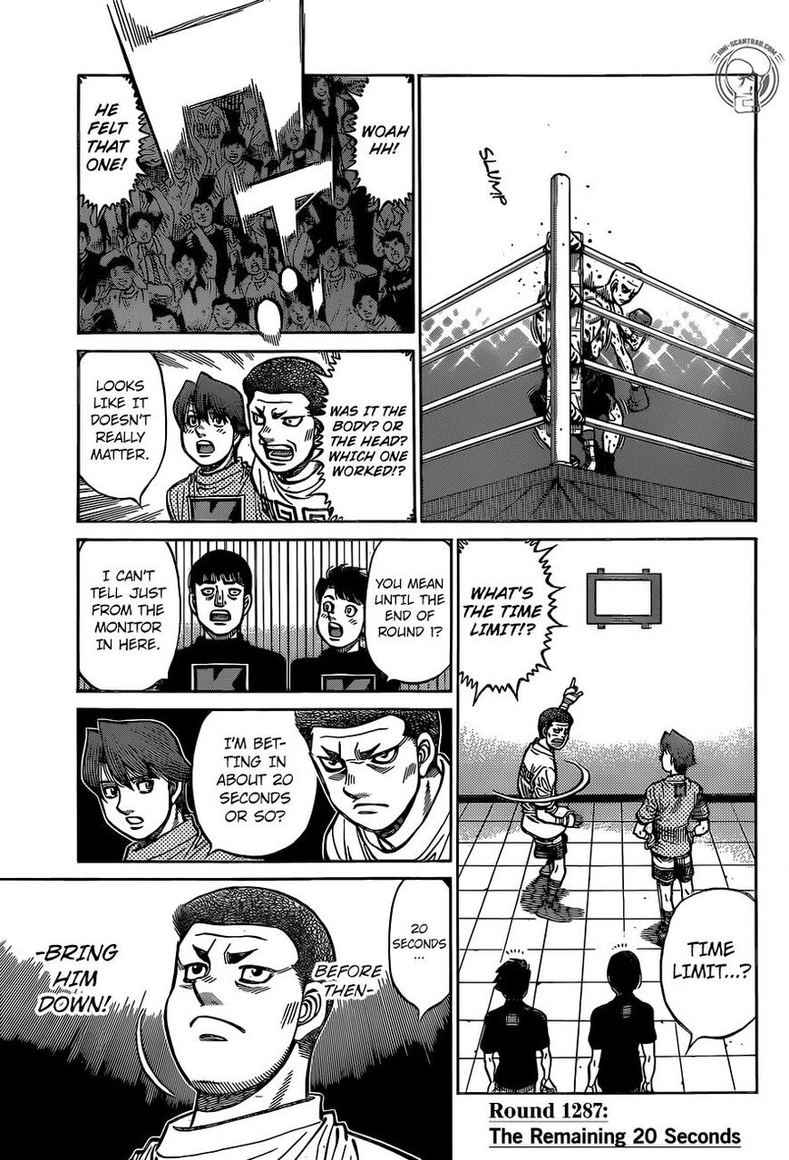 Hajime no Ippo Chapter 1287 page 5 - Chapter 1287