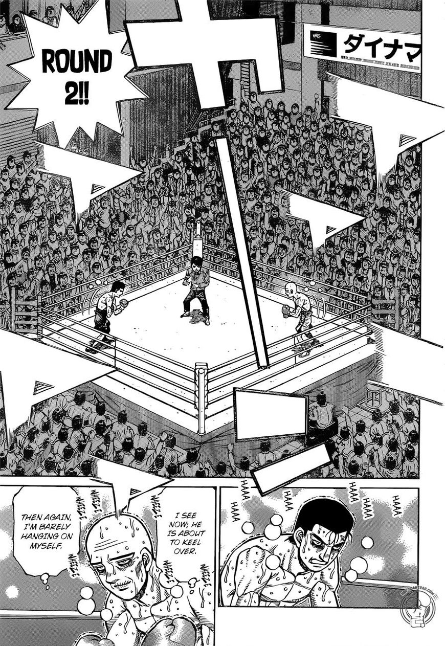Hajime no Ippo Chapter 1288 page 13 - Chapter 1288