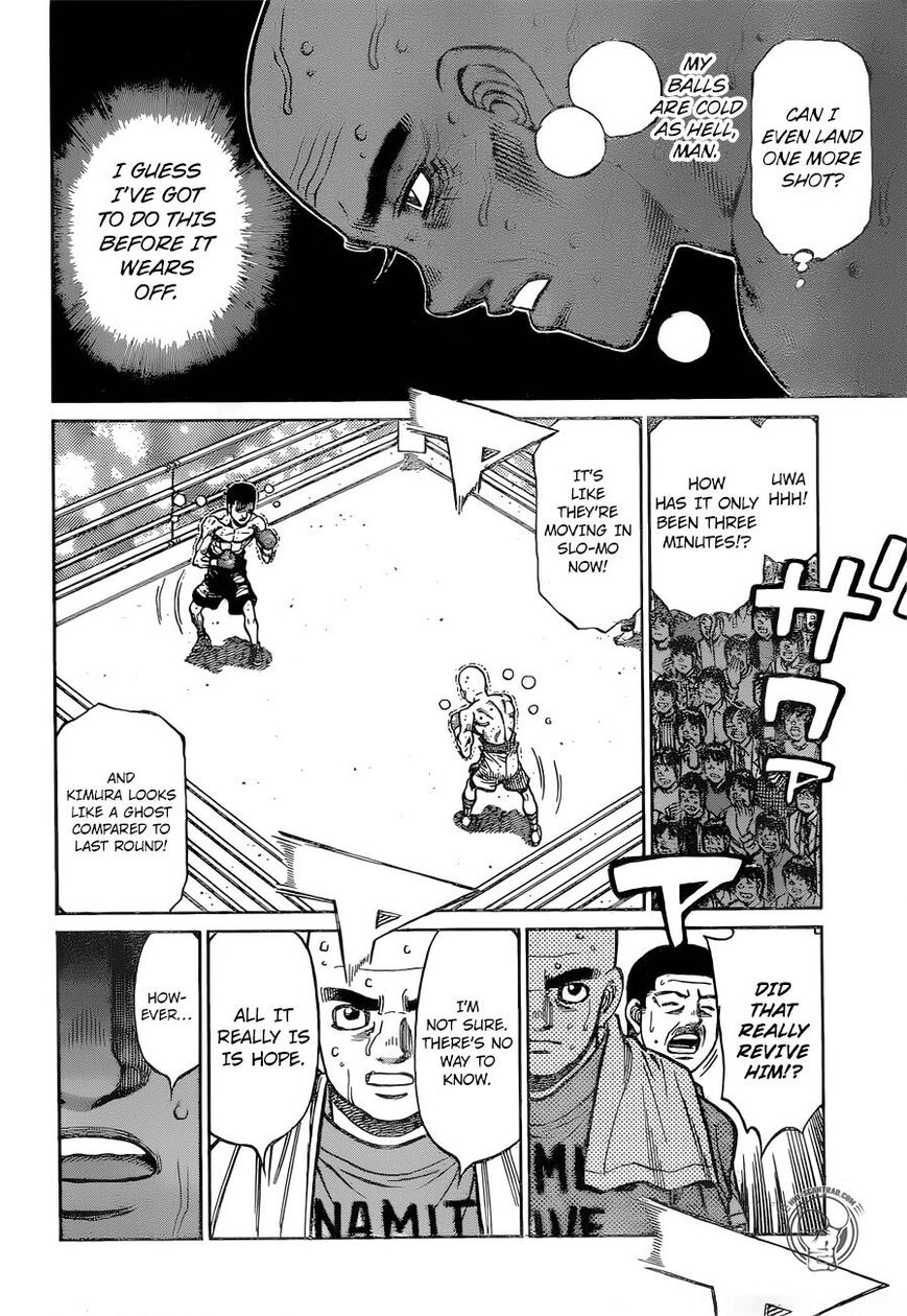 Hajime no Ippo Chapter 1288 page 14 - Chapter 1288