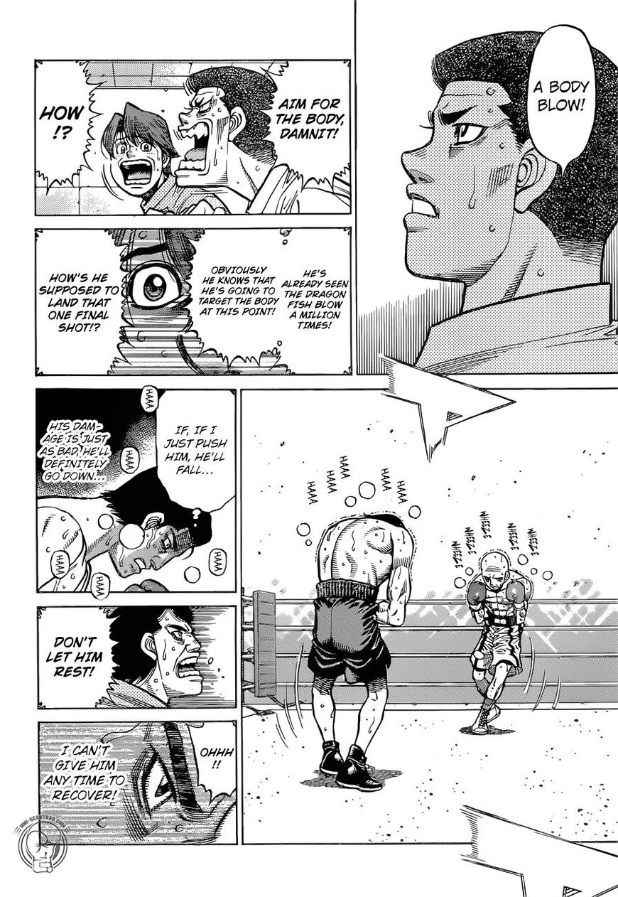 Hajime no Ippo Chapter 1288 page 16 - Chapter 1288
