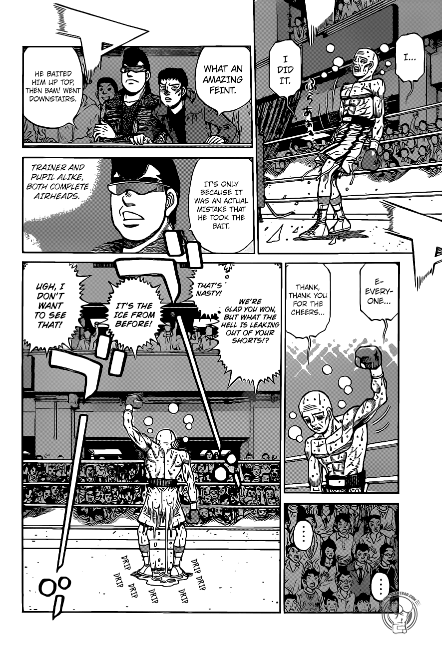 Hajime no Ippo Chapter 1289 page 12 - Chapter 1289: Dragon Fish or Fish Dragon?