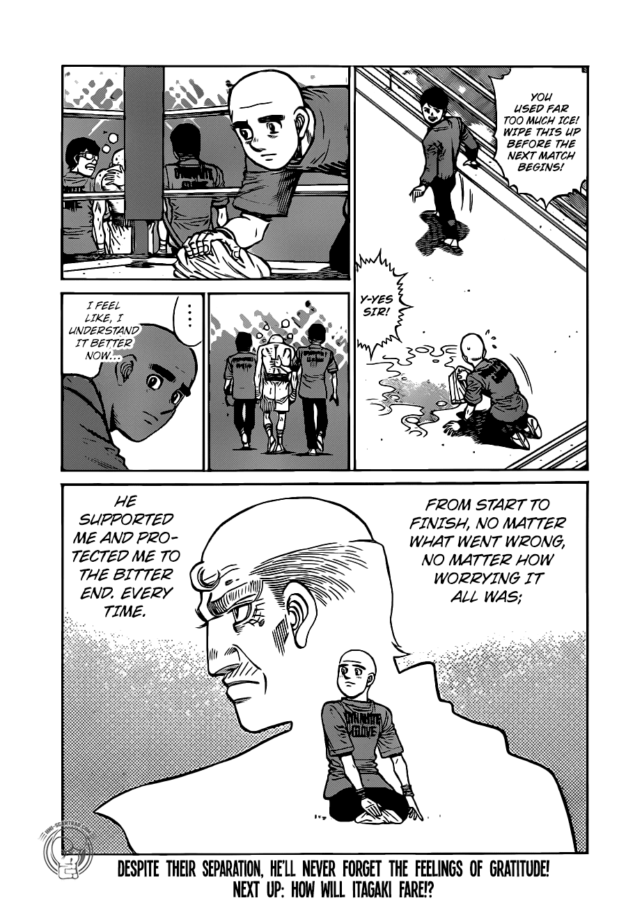Hajime no Ippo Chapter 1289 page 13 - Chapter 1289: Dragon Fish or Fish Dragon?