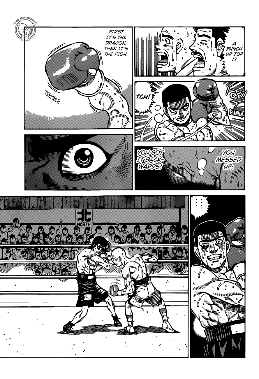 Hajime no Ippo Chapter 1289 page 9 - Chapter 1289: Dragon Fish or Fish Dragon?