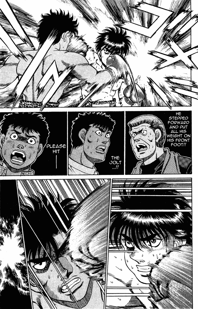 Hajime no Ippo Chapter 129.2 page 13 - Chapter 129 v2 : Jolt