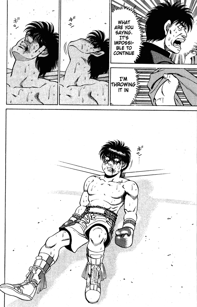 Hajime no Ippo Chapter 129.2 page 18 - Chapter 129 v2 : Jolt