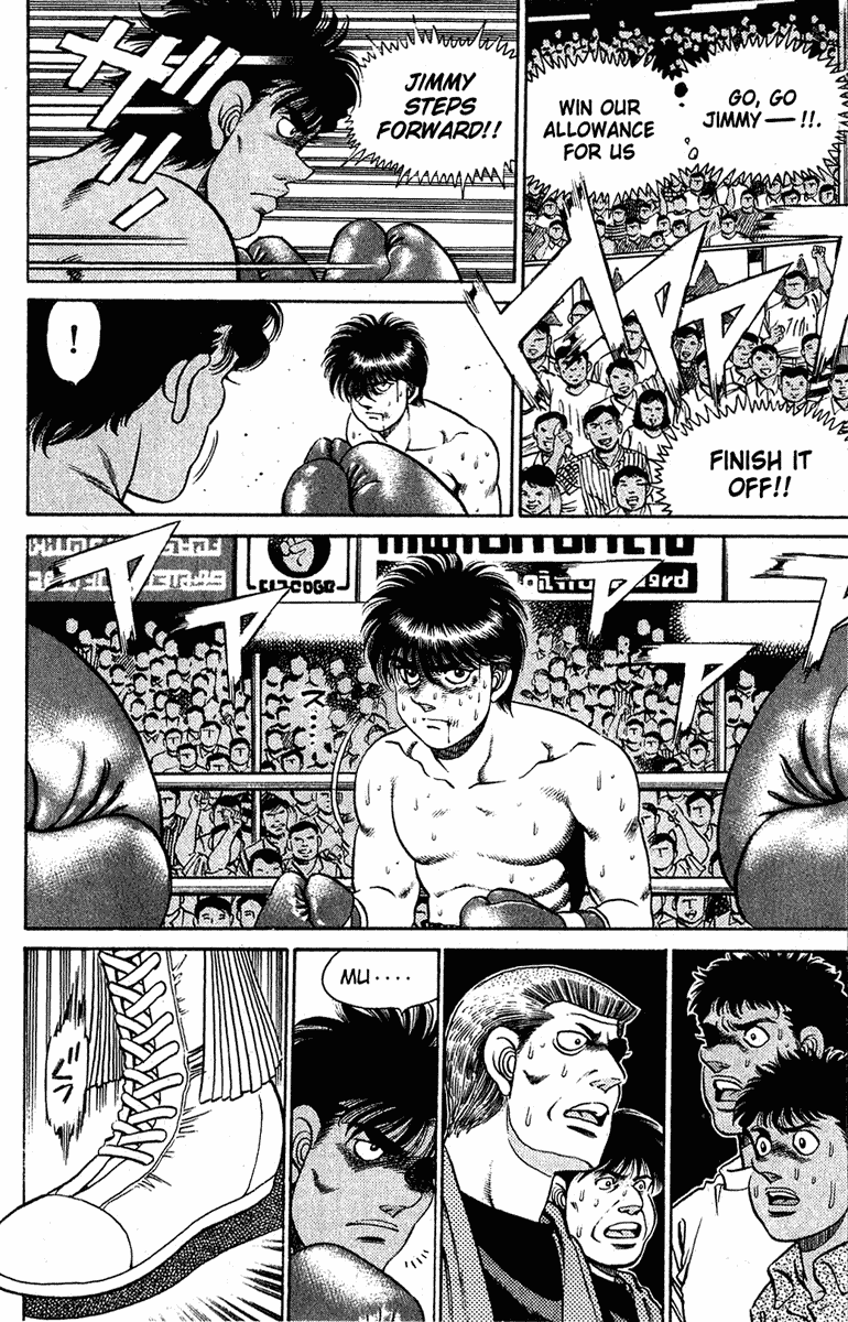 Hajime no Ippo Chapter 129.2 page 6 - Chapter 129 v2 : Jolt