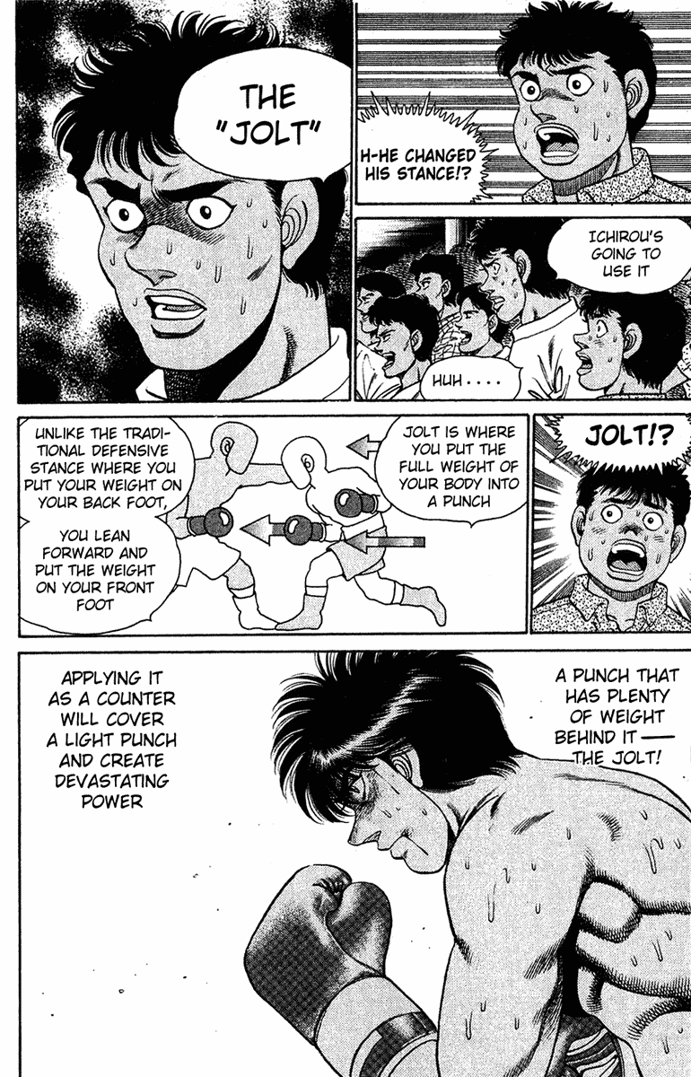 Hajime no Ippo Chapter 129.2 page 8 - Chapter 129 v2 : Jolt